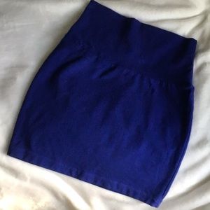 Forever 21 Royal Blue Mini Skirt